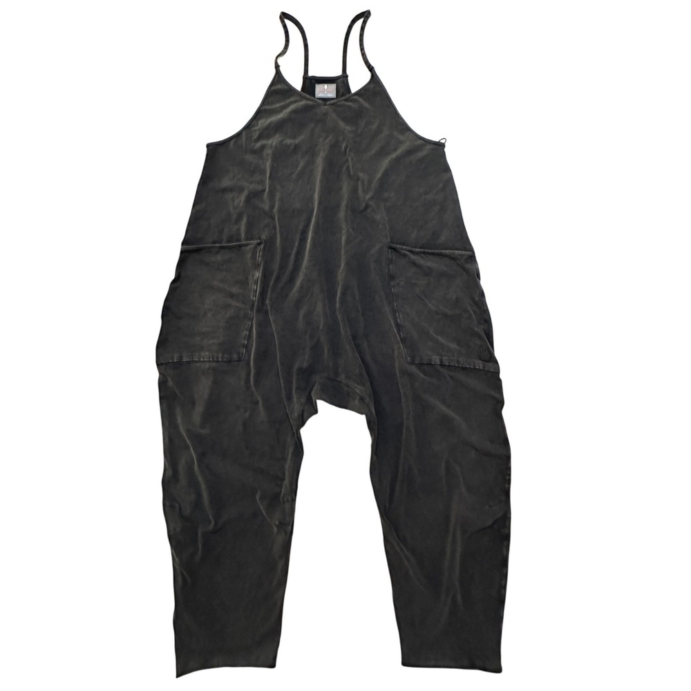 Free People FP Movement Hot Shot Jumpsuit M Harem Barrel Baggy Streetwear Boho